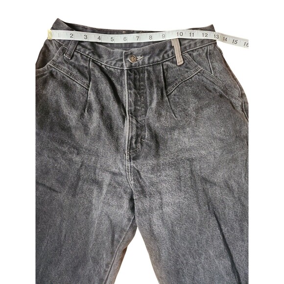 Calamity Jeans Vintage 80s High Rise Mom Jean Womens 8 Charcoal Western Grunge - Picture 5 of 10